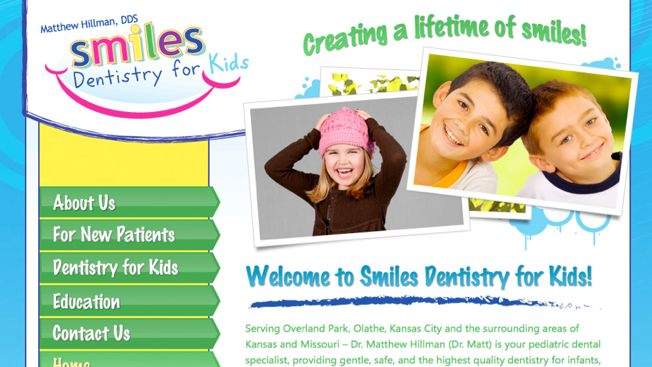 Homepage for Hillman Dentistry