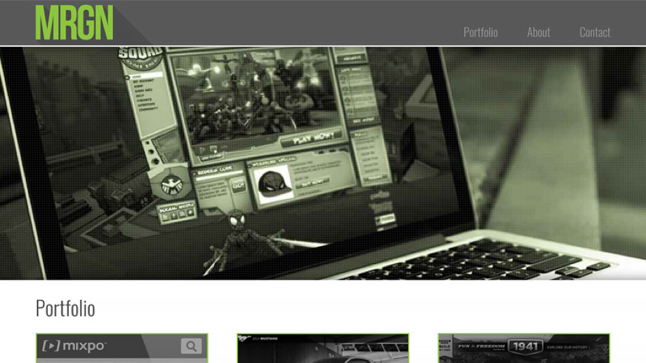 Morgan Colton website homepage